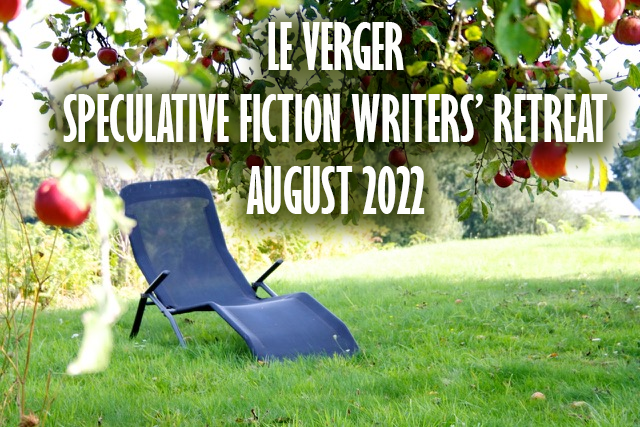 A chair in a French garden beckons - join us at the Le Verger writers' retreat in France